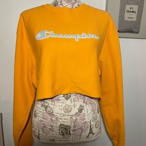 Champion cropped crew neck